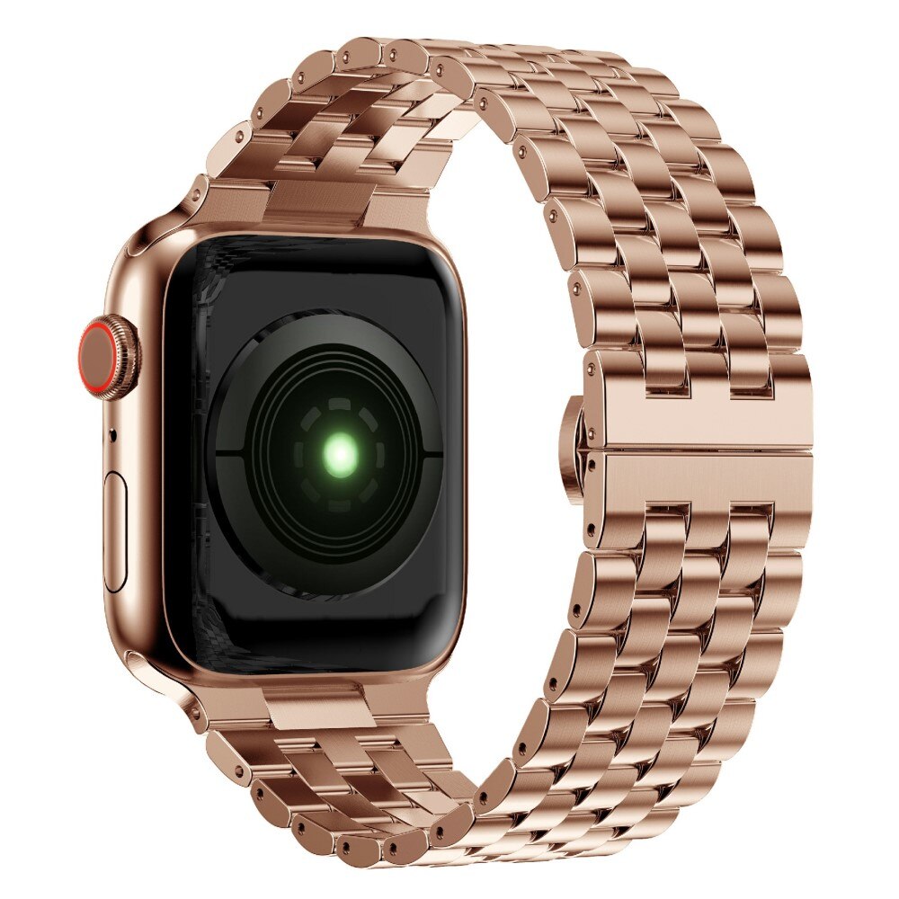 Cinturino in metallo Business Apple Watch 41mm Series 8 Oro Rosa