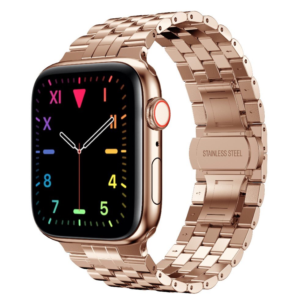 Cinturino in metallo Business Apple Watch 41mm Series 8 Oro Rosa