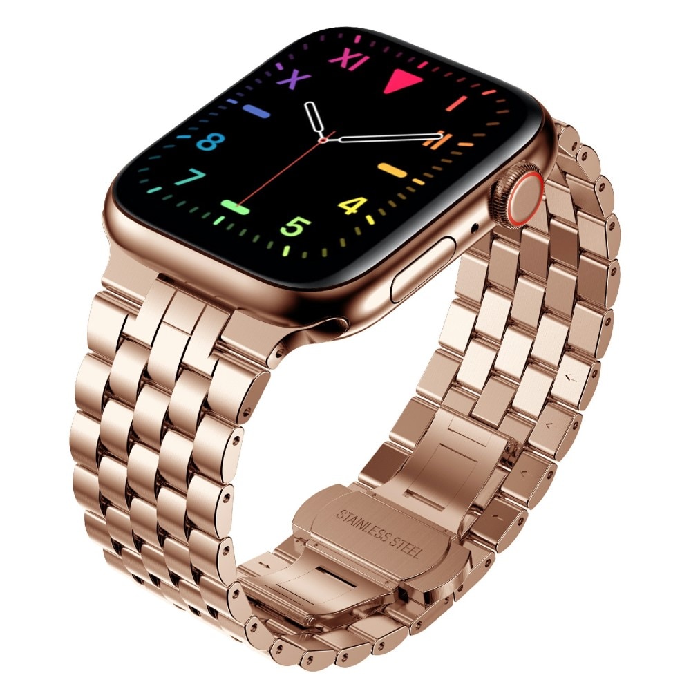 Cinturino in metallo Business Apple Watch 41mm Series 8 Oro Rosa