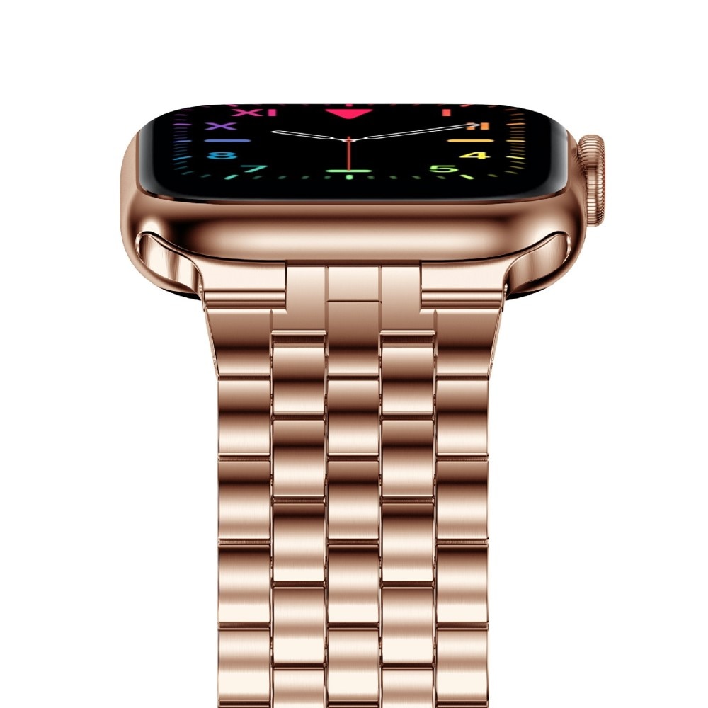 Cinturino in metallo Business Apple Watch 41mm Series 8 Oro Rosa