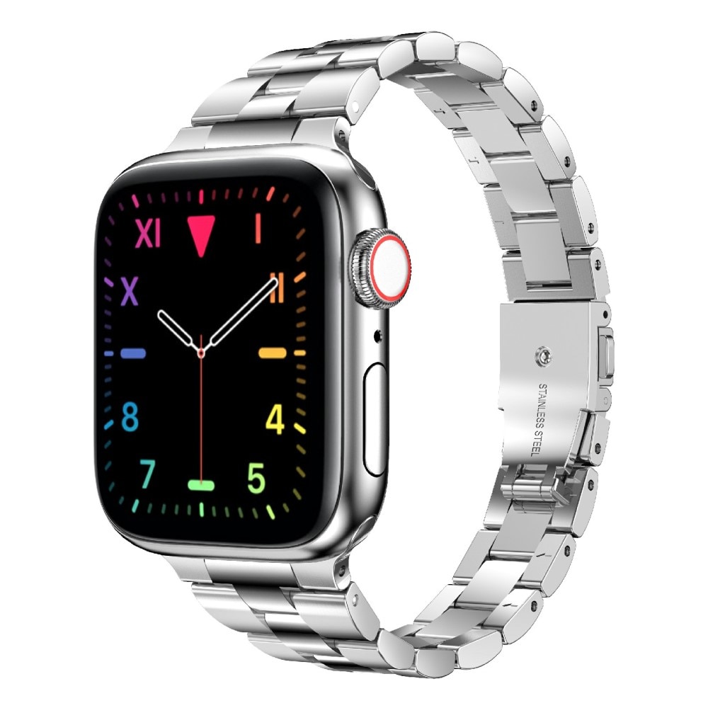 Cinturino sottile in metallo Apple Watch 41mm Series 7 d'argento