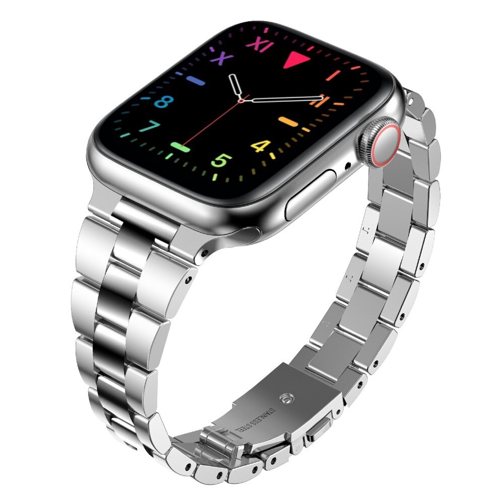 Cinturino sottile in metallo Apple Watch 41mm Series 8 D'argento