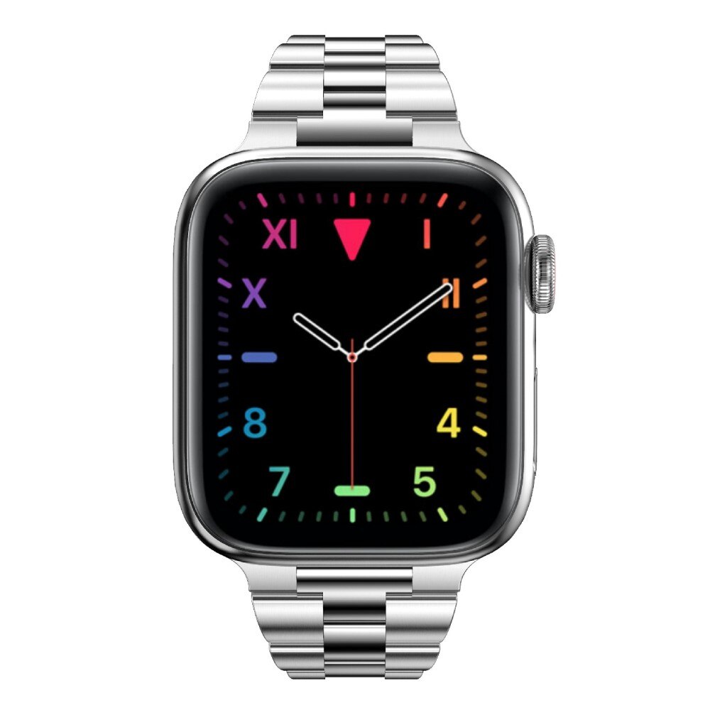 Cinturino sottile in metallo Apple Watch 41mm Series 7 d'argento