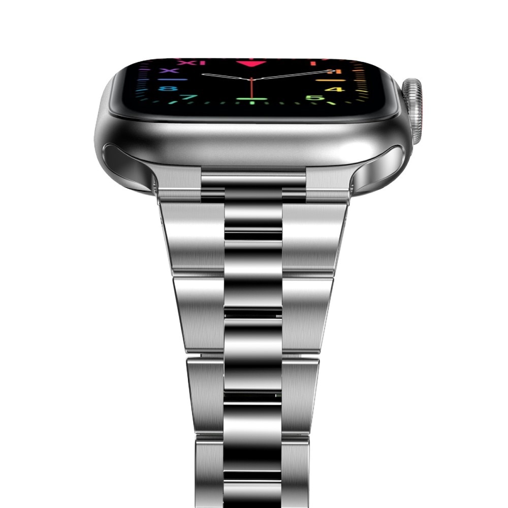Cinturino sottile in metallo Apple Watch 41mm Series 7 d'argento