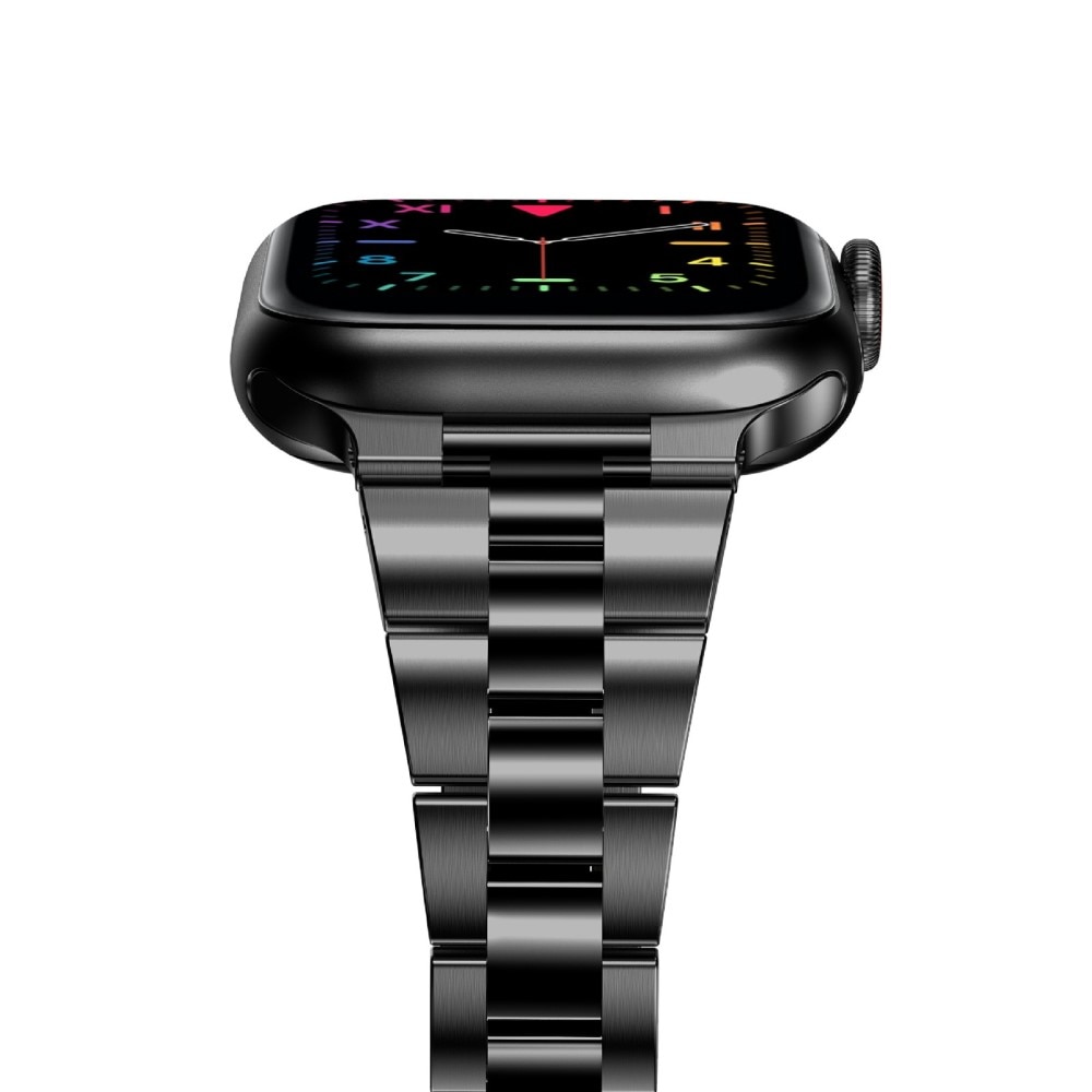 Cinturino sottile in metallo Apple Watch 45mm Series 9 nero