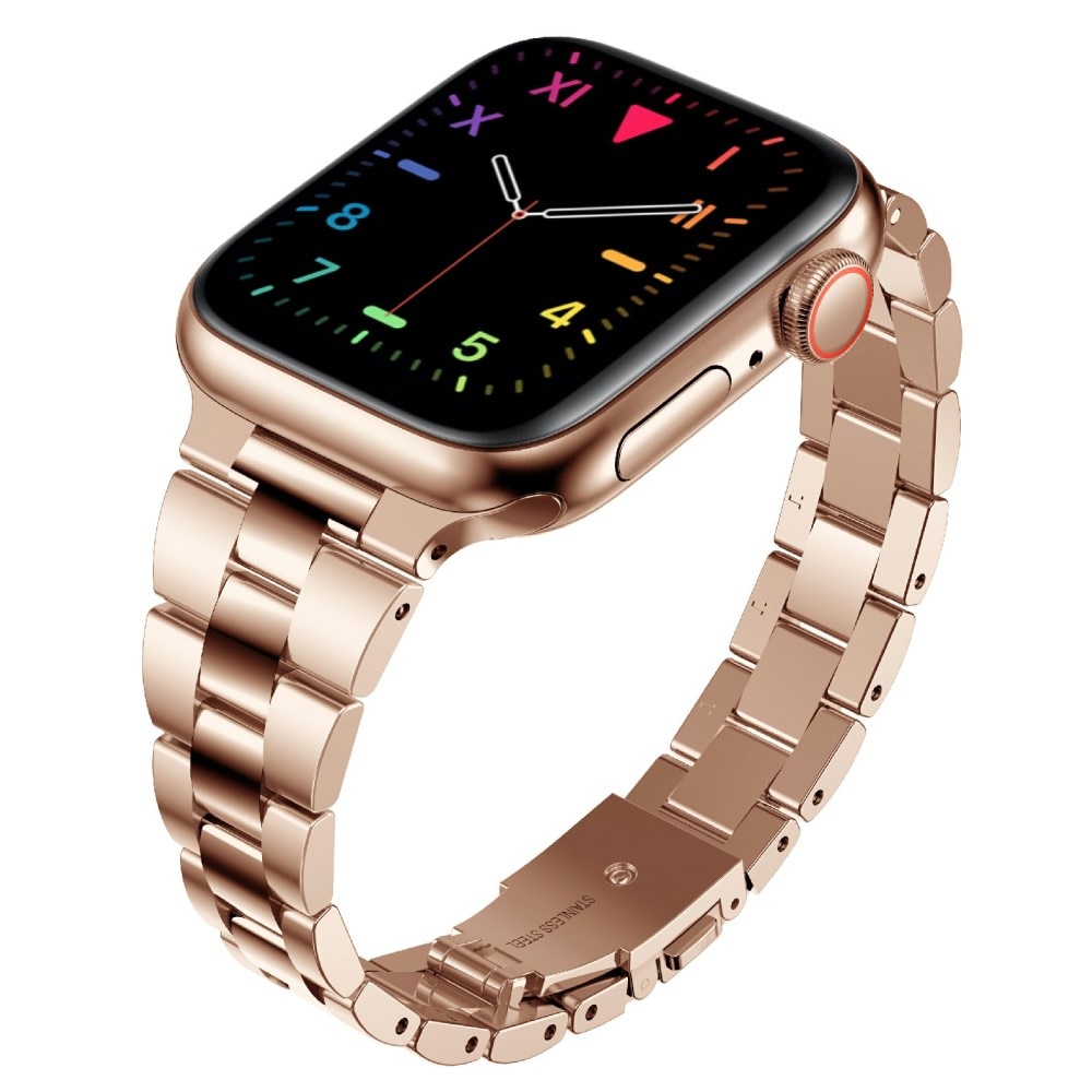 Cinturino sottile in metallo Apple Watch SE 40mm oro rosa