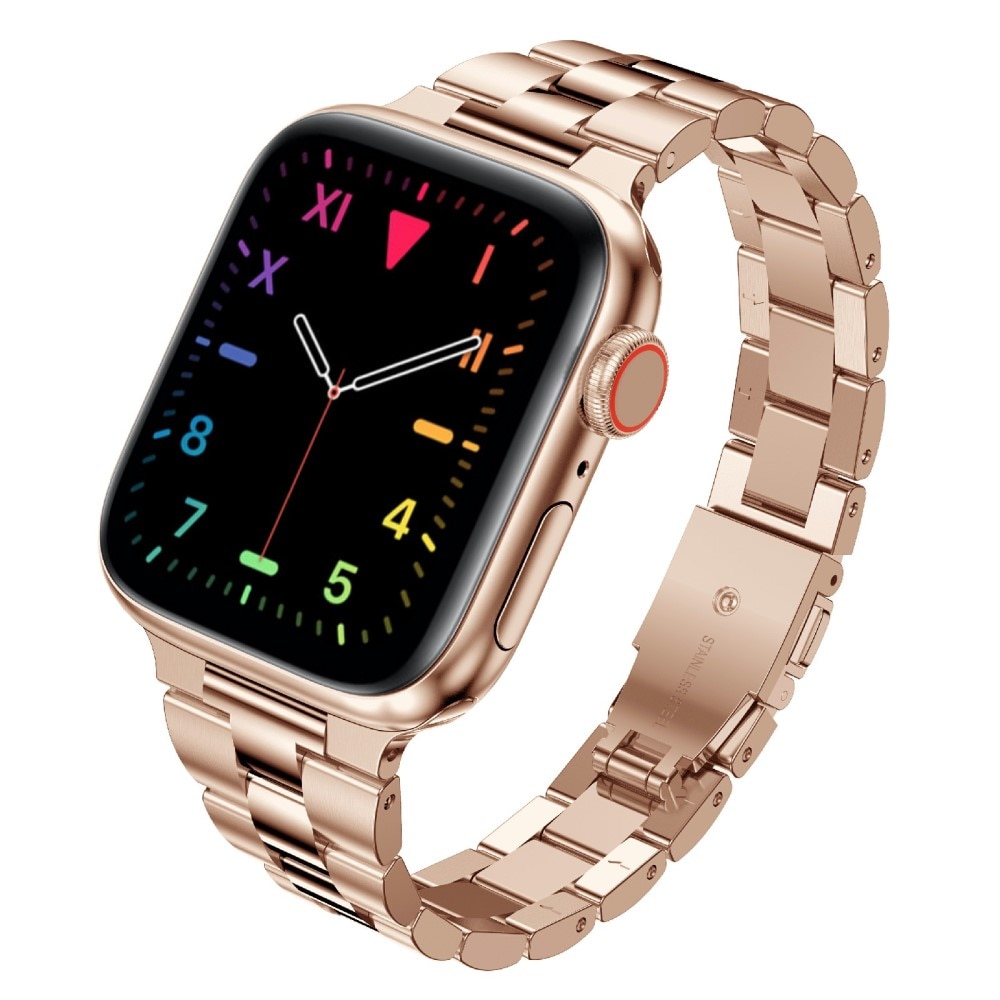 Cinturino sottile in metallo Apple Watch SE 40mm oro rosa