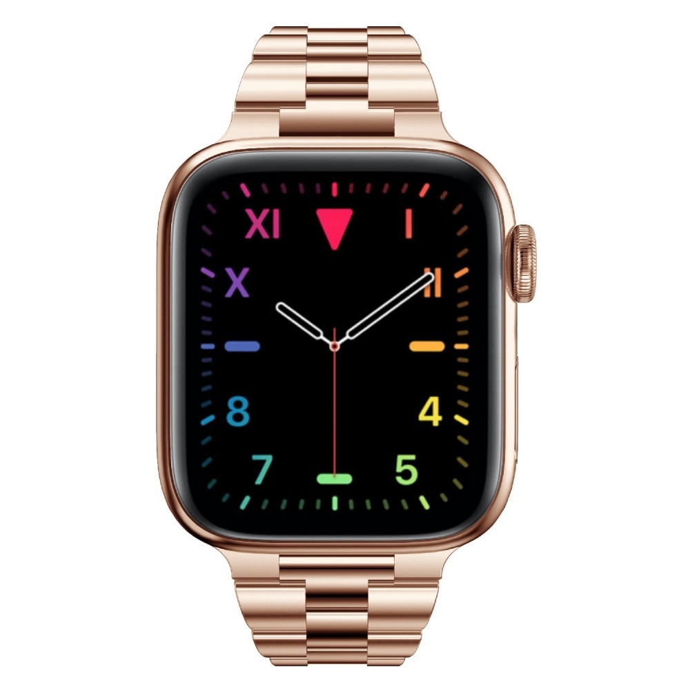 Cinturino sottile in metallo Apple Watch 41mm Series 8 Oro Rosa