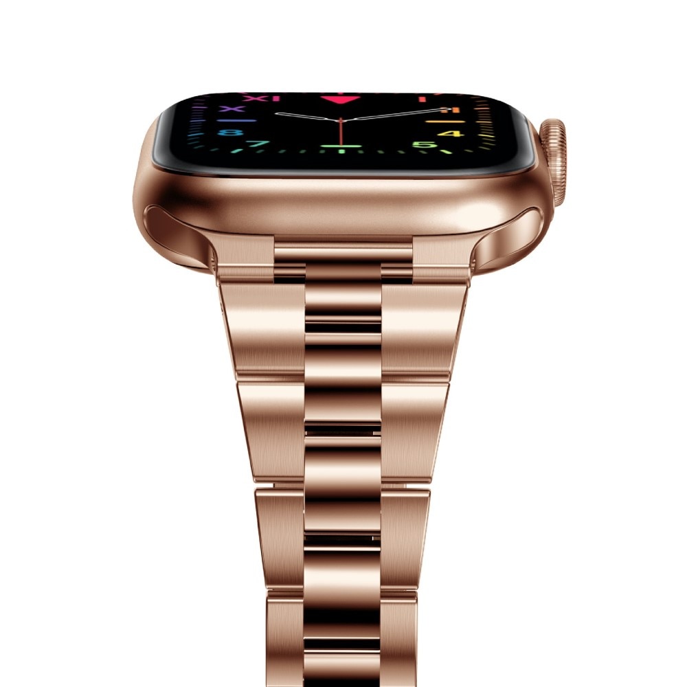 Cinturino sottile in metallo Apple Watch SE 44mm oro rosa