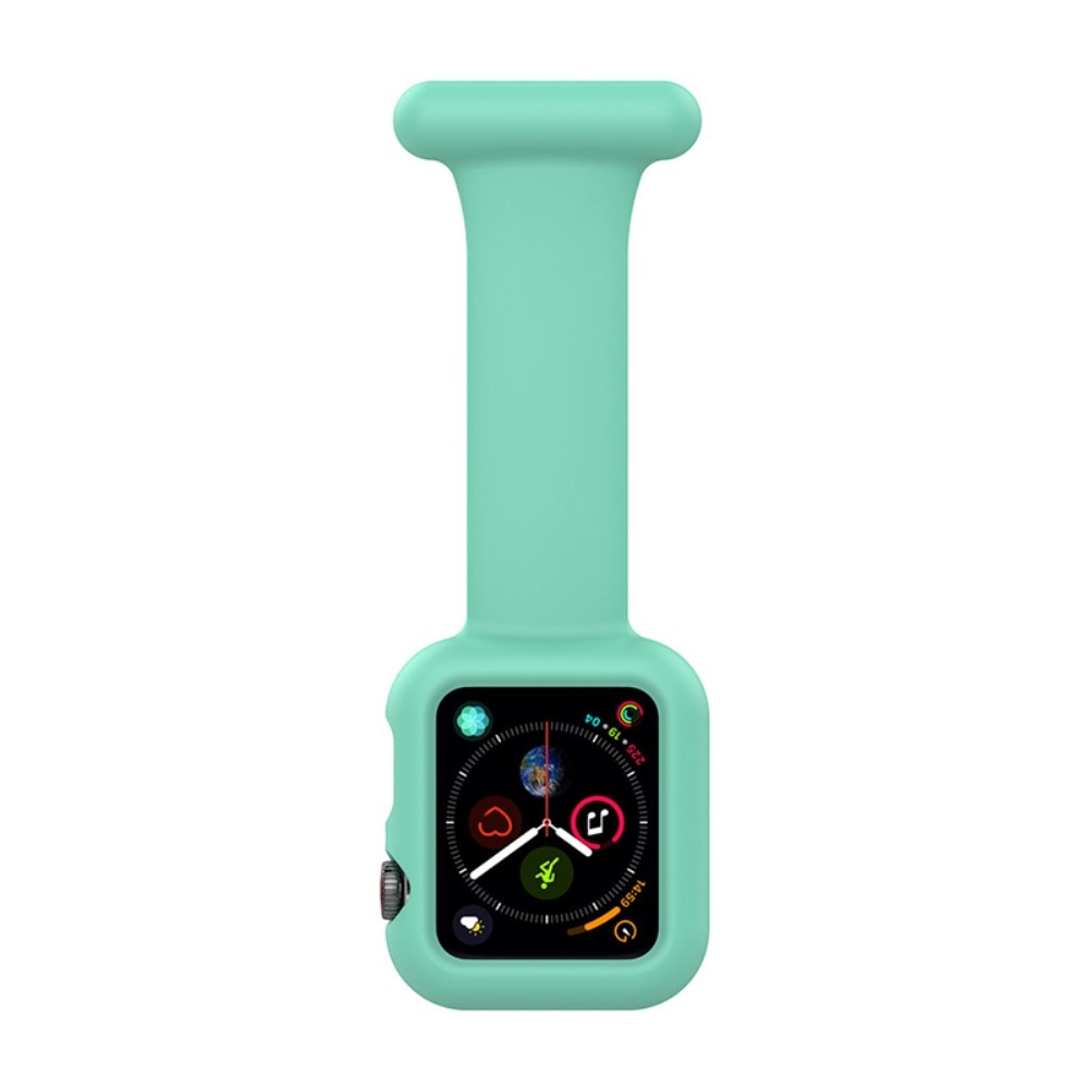 Orologi da infermiere custodia in silicone Apple Watch 41mm Series 8 verde