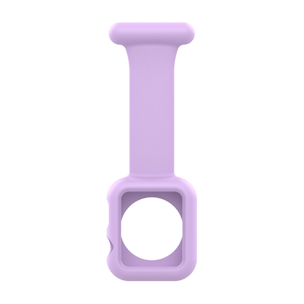 Orologi da infermiere custodia in silicone Apple Watch 38mm viola