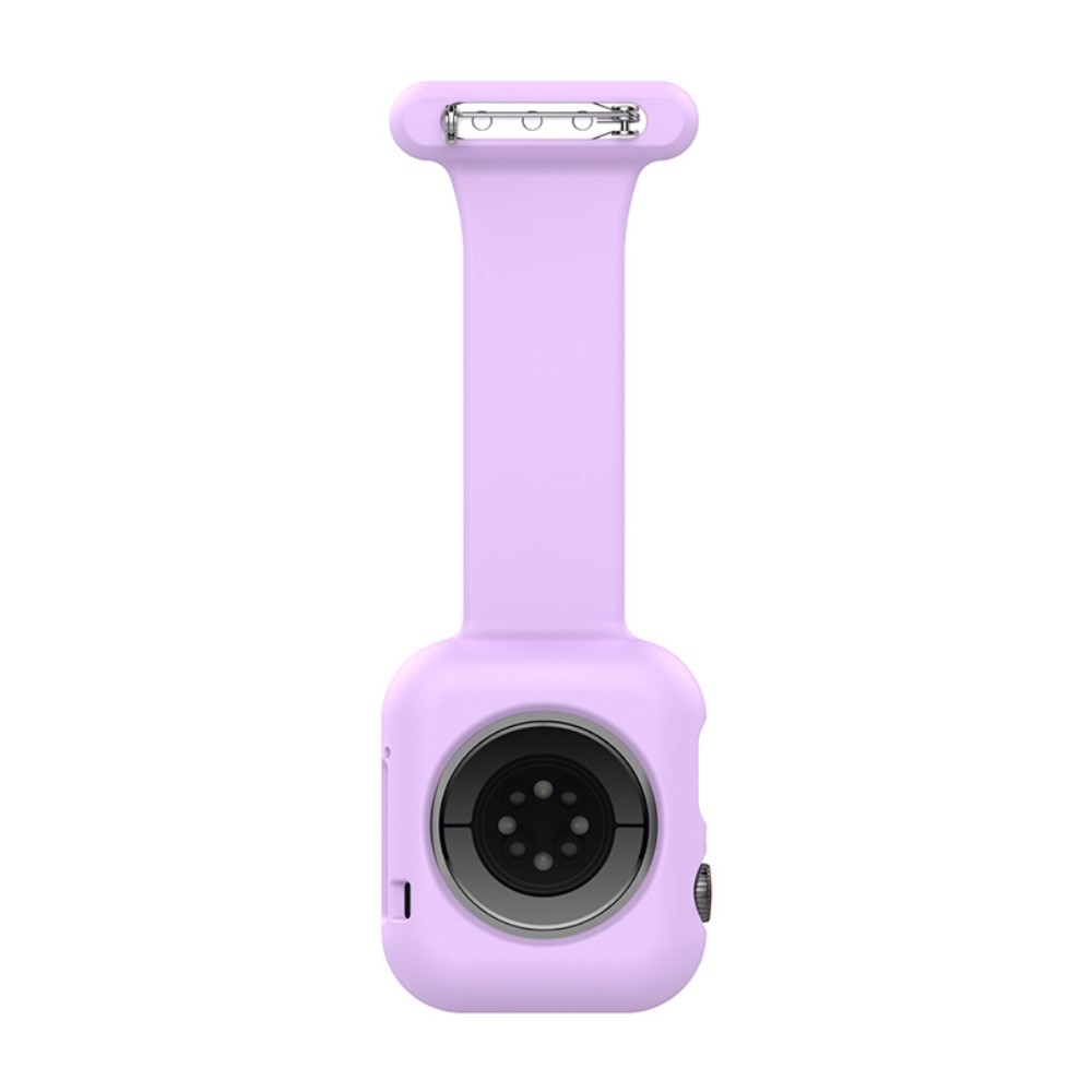 Orologi da infermiere custodia in silicone Apple Watch 40mm viola