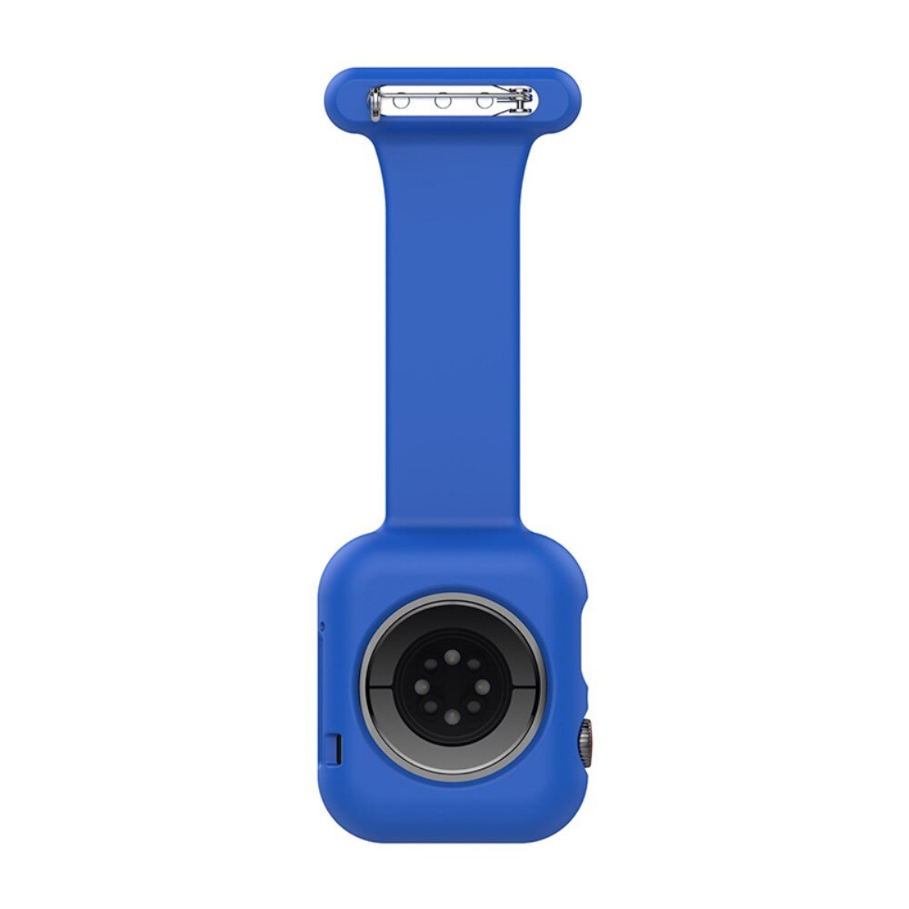 Orologi da infermiere custodia in silicone Apple Watch 40mm blu