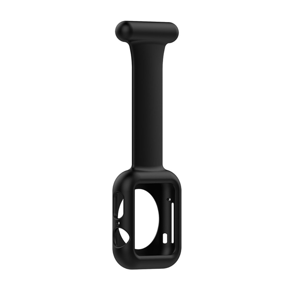 Orologi da infermiere custodia in silicone Apple Watch 40mm nero