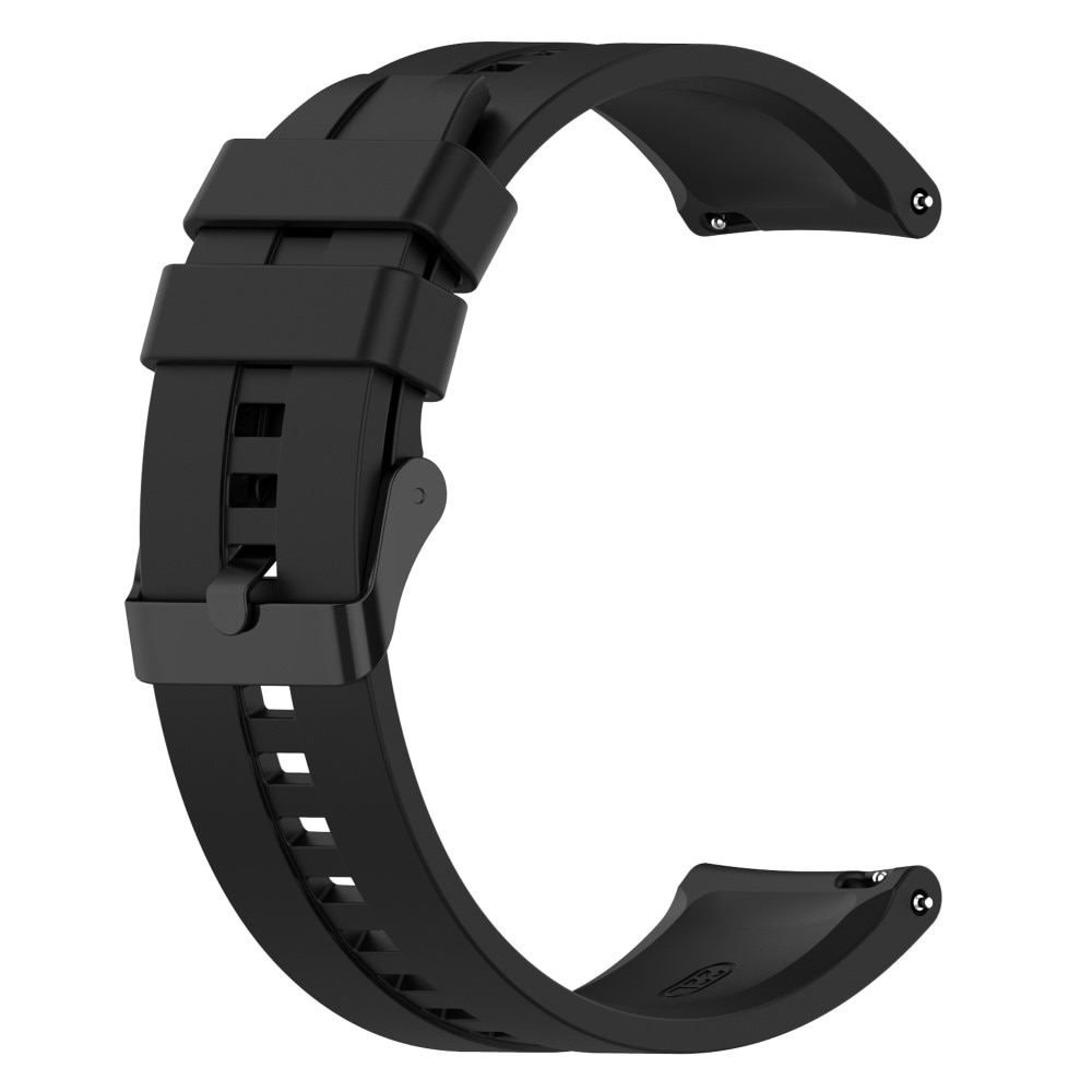 Cinturino in silicone per Huawei Watch GT 3 46mm, nero