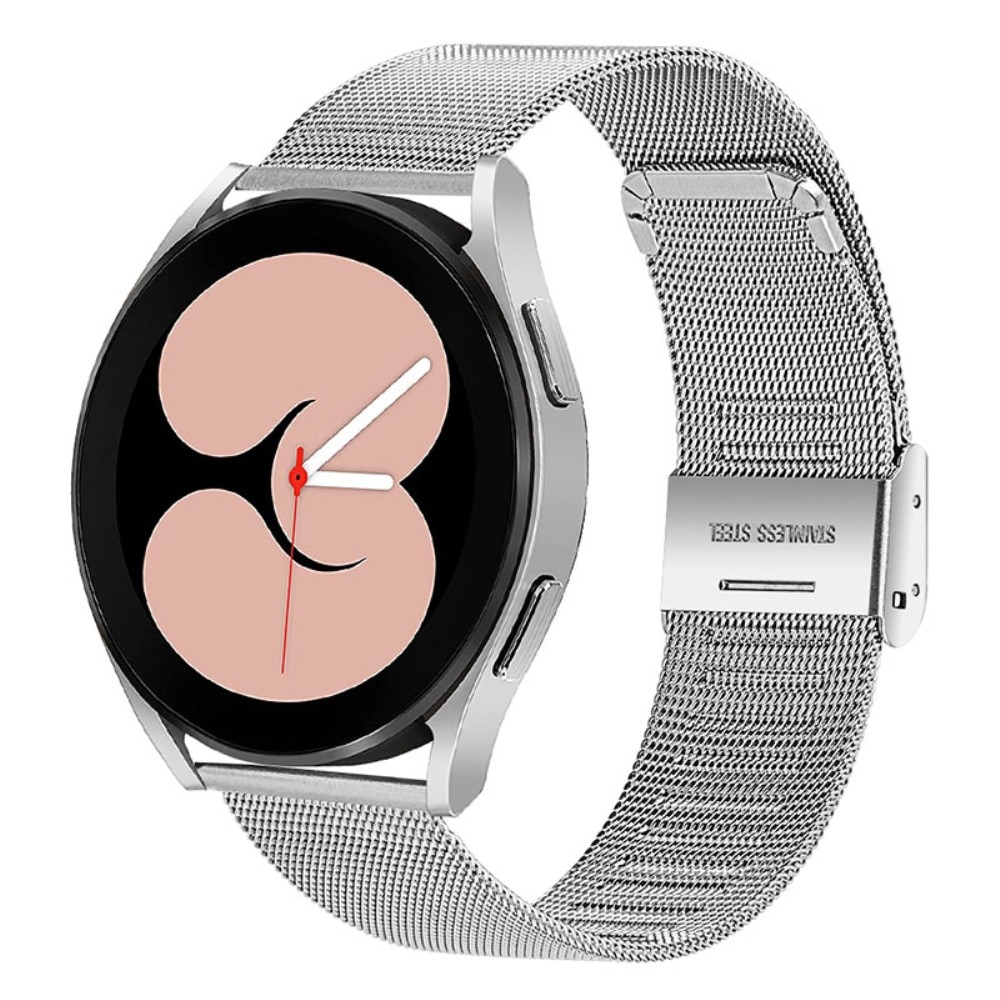 Cinturino in rete Samsung Galaxy Watch 6 Classic 47mm, d'argento