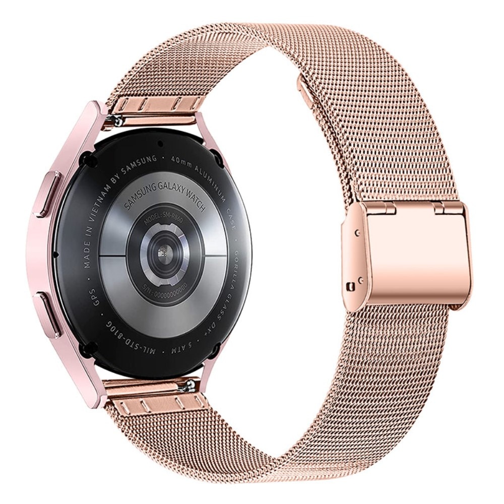 Cinturino in rete Samsung Galaxy Watch 6 Classic 47mm, oro rosa