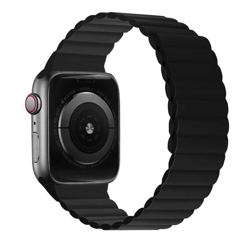 Cinturino magnetico in silicone Apple Watch Ultra 2 49mm nero