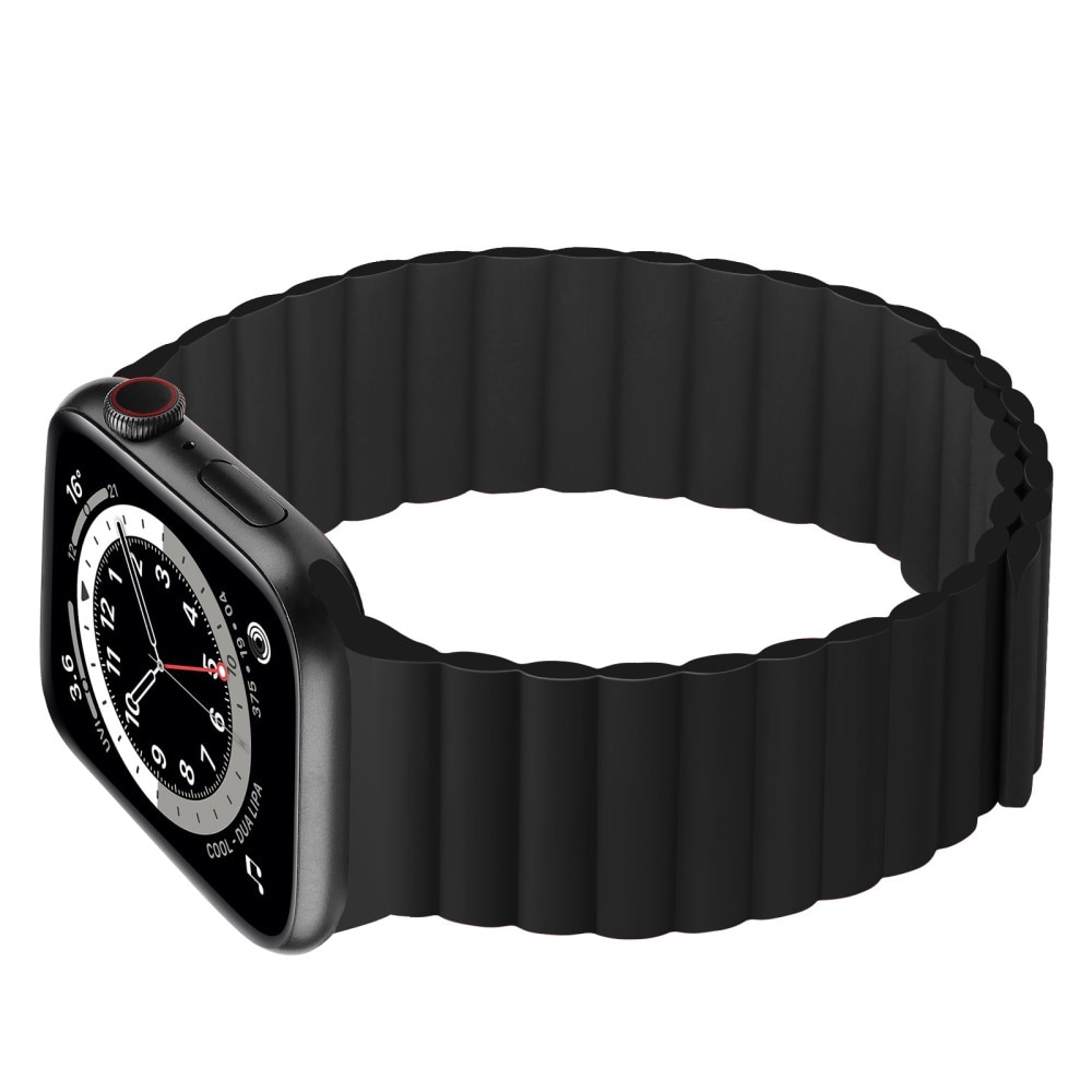 Cinturino magnetico in silicone Apple Watch Ultra 2 49mm nero