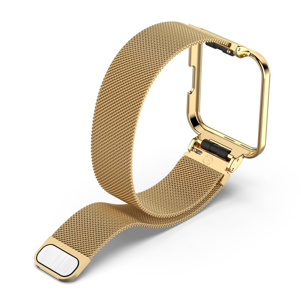 Cinturino con cover milanese per Xiaomi Redmi Watch 2 Lite, oro