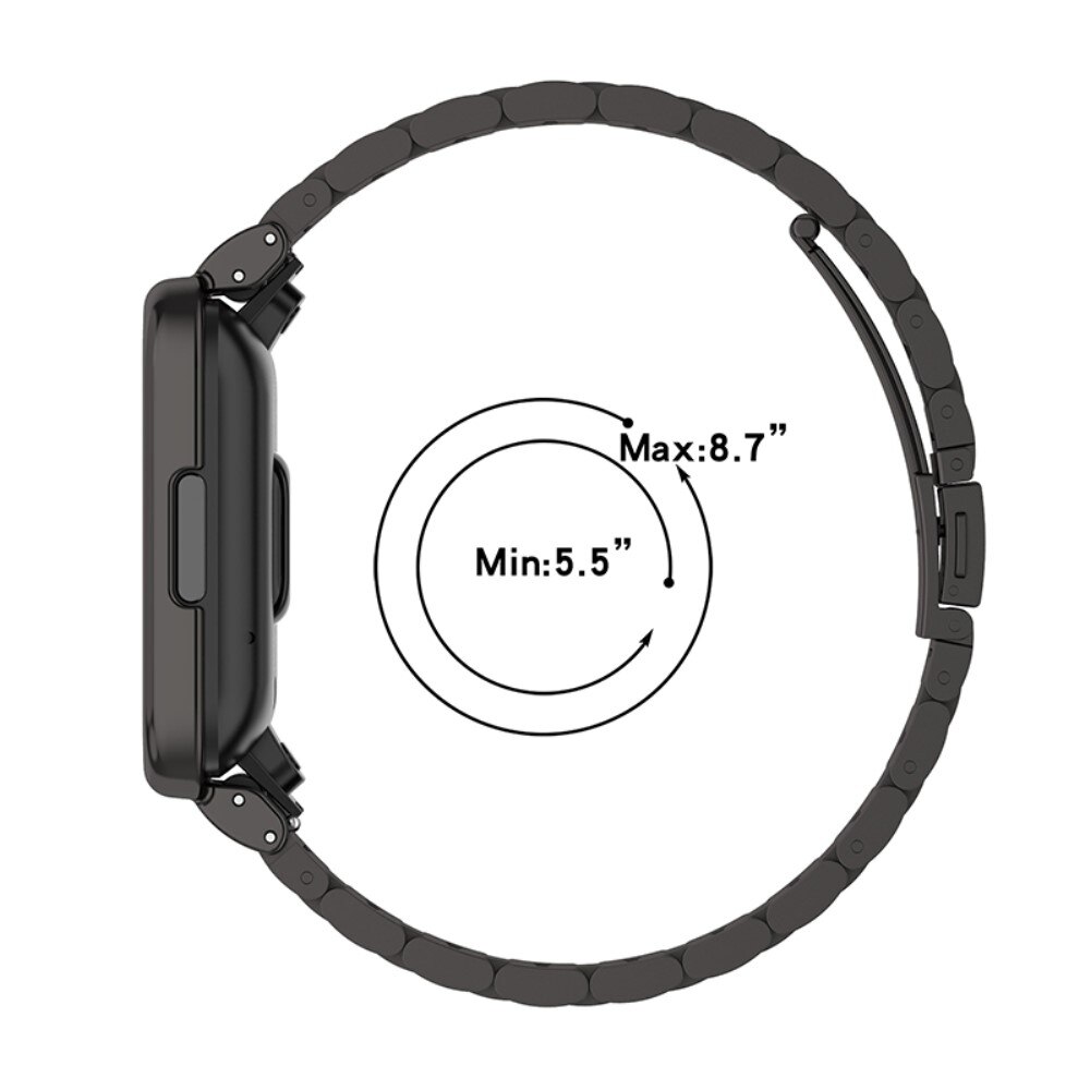 Cinturino in metallo Xiaomi Redmi Watch 2 Lite Nero