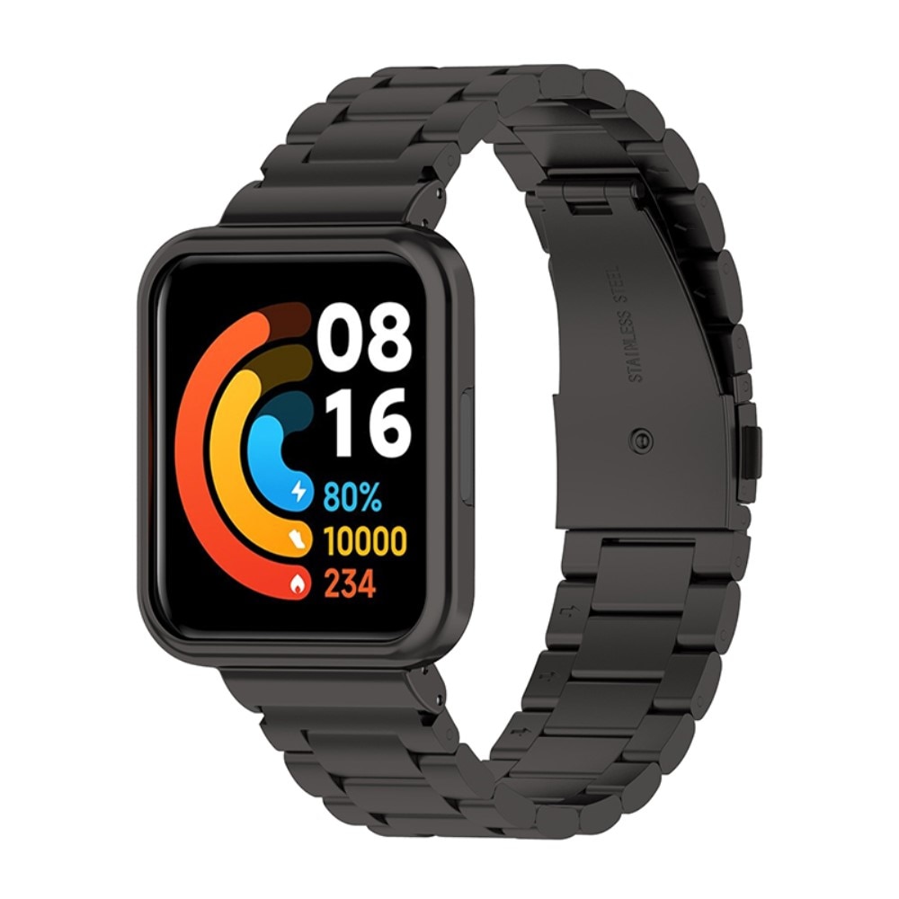 Cinturino in metallo Xiaomi Redmi Watch 2 Lite Nero