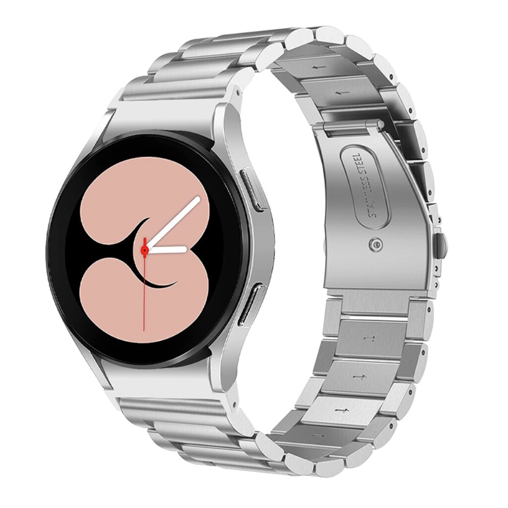 Full Fit Cinturino orologi in metallo Samsung Galaxy Watch 5 Pro D'argento