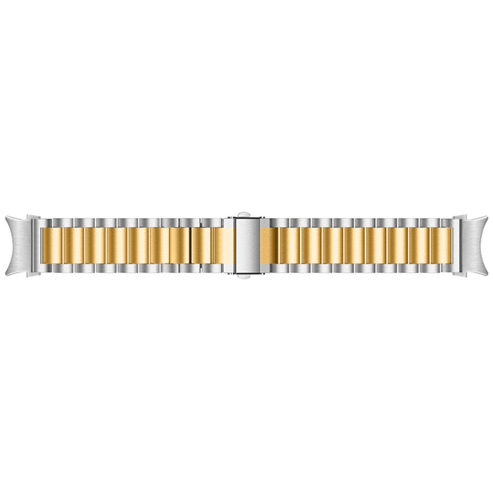 Full Fit Cinturino orologi in metallo Samsung Galaxy Watch 6 44mm, d'argento/oro