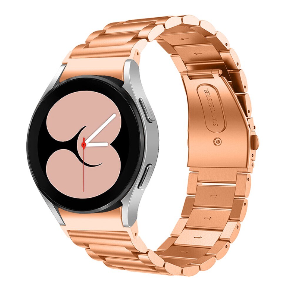 Full Fit Cinturino orologi in metallo Samsung Galaxy Watch 6 40mm, oro rosa