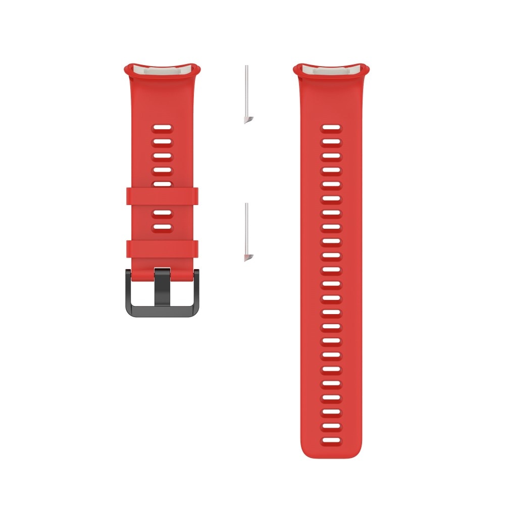 Cinturino in silicone per Polar Vantage V2, rosso