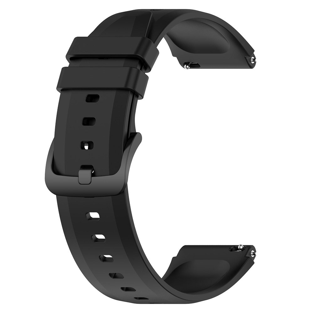 Cinturino in silicone per Xiaomi Watch S1/S1 Active, nero