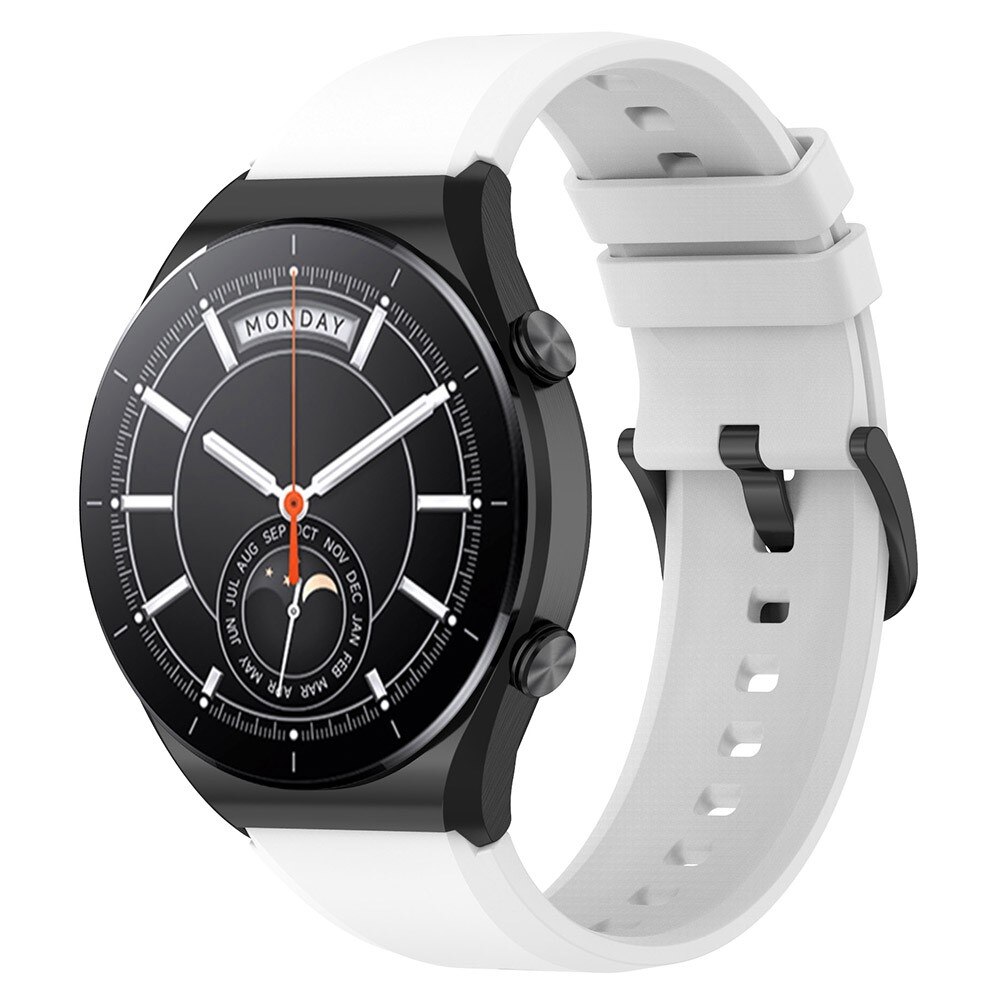 Cinturino in silicone per Xiaomi Watch S1, bianco