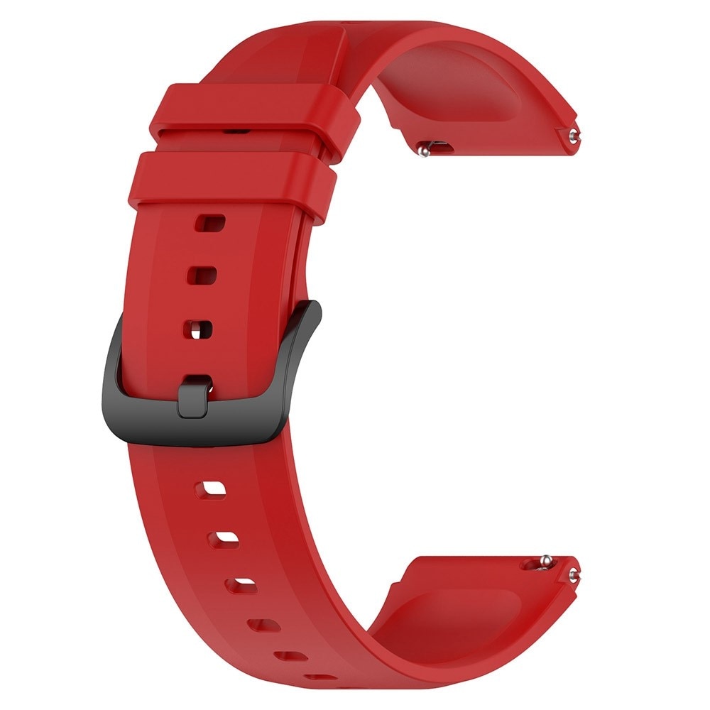 Cinturino in silicone per Xiaomi Watch S1, rosso