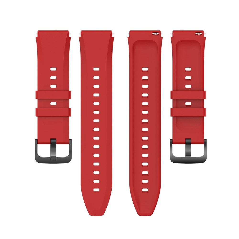 Cinturino in silicone per Xiaomi Watch S1, rosso