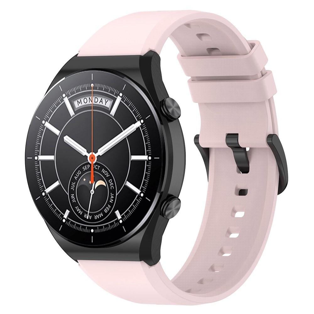 Cinturino in silicone per Xiaomi Watch S1, rosa