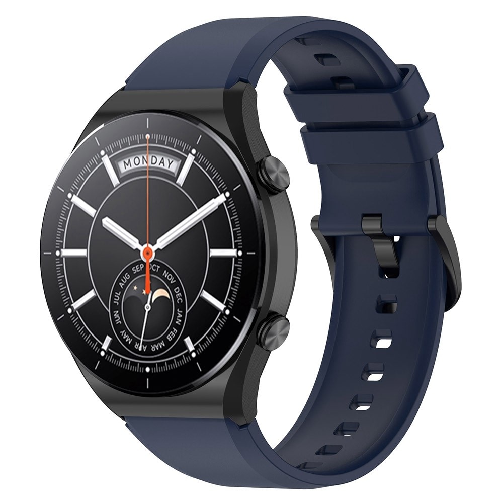 Cinturino in silicone per Xiaomi Watch S1, blu