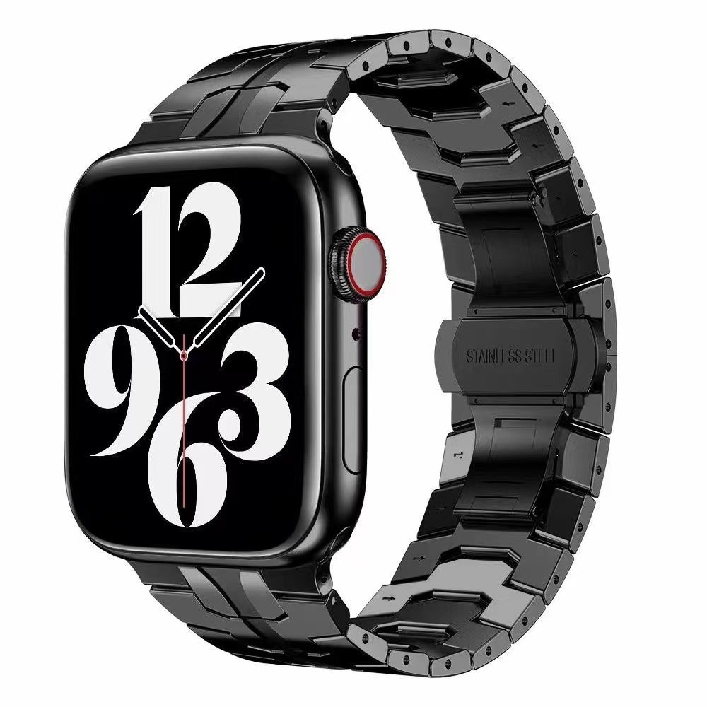 Race Stainless Steel Apple Watch 44mm Black