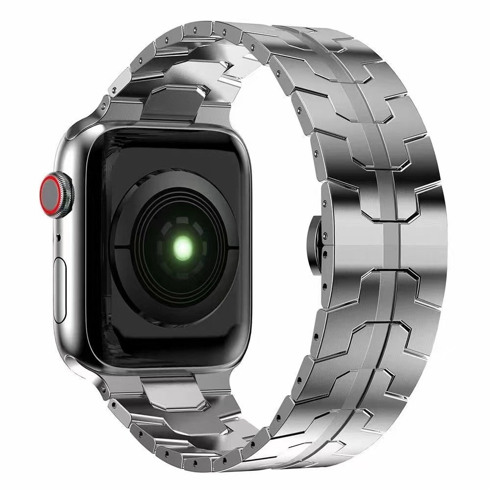 Race Stainless Steel Apple Watch 45mm Series 8 D'argento