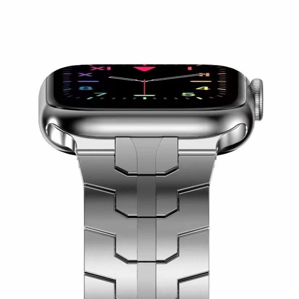 Race Stainless Steel Apple Watch 45mm Series 8 D'argento