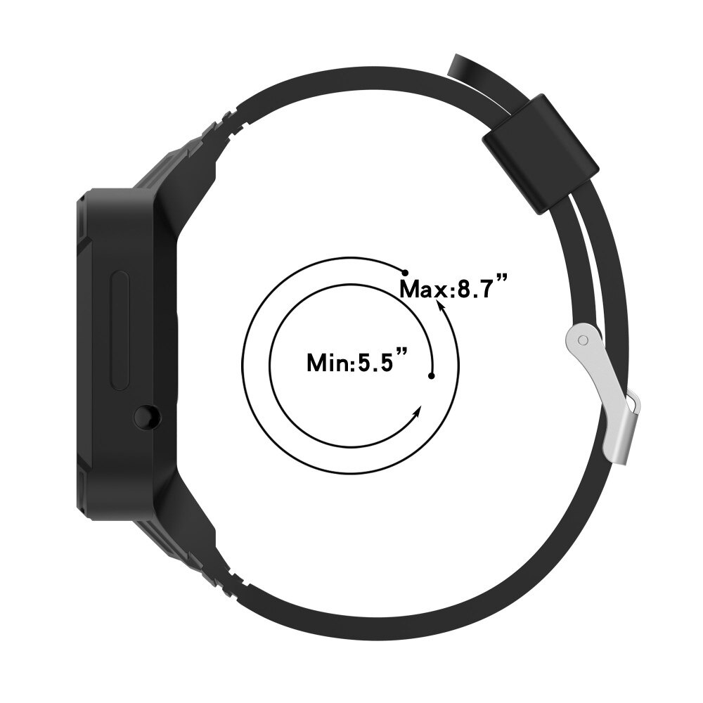 Cinturino con cover Avventura Xiaomi Redmi Watch 2 Lite nero