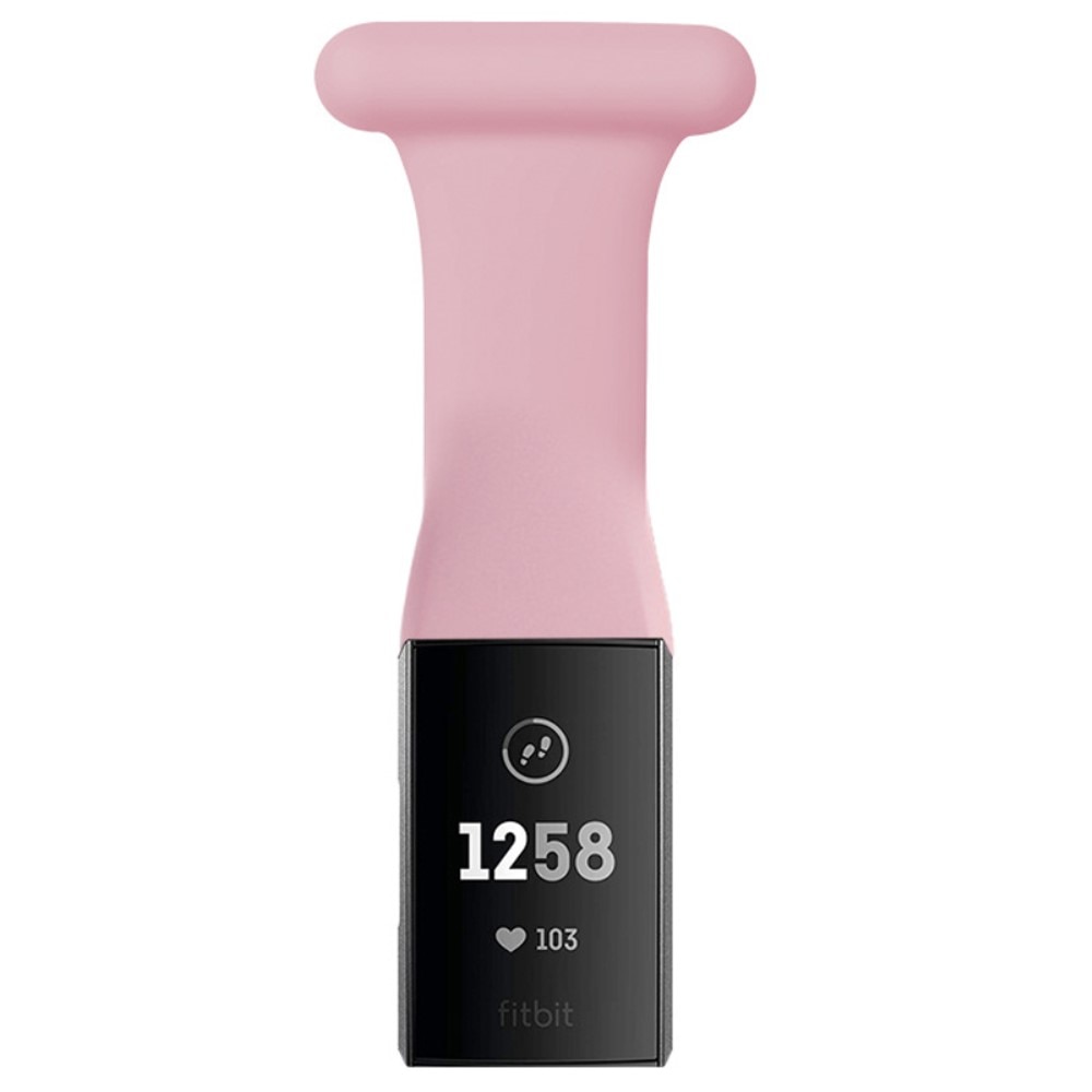 Orologi da infermiere in silicone Fitbit Charge 3/4 Rosa