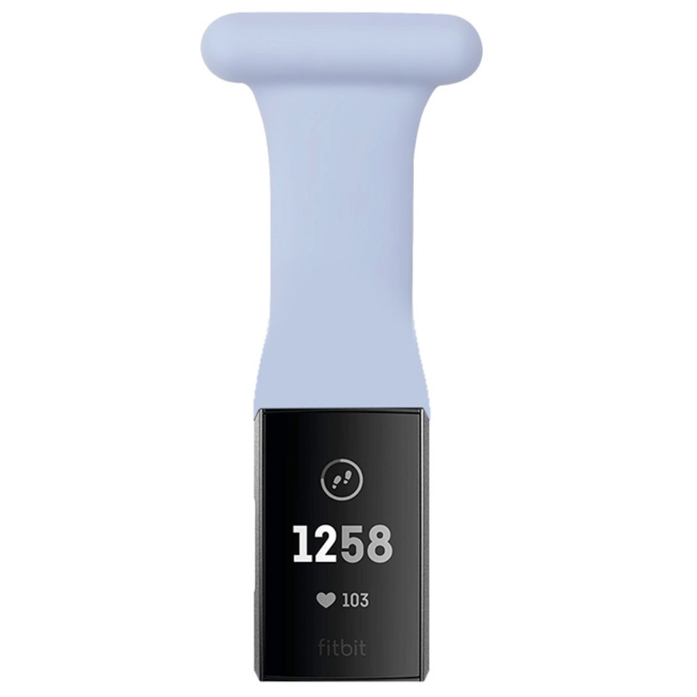 Orologi da infermiere in silicone Fitbit Charge 3/4 Blu