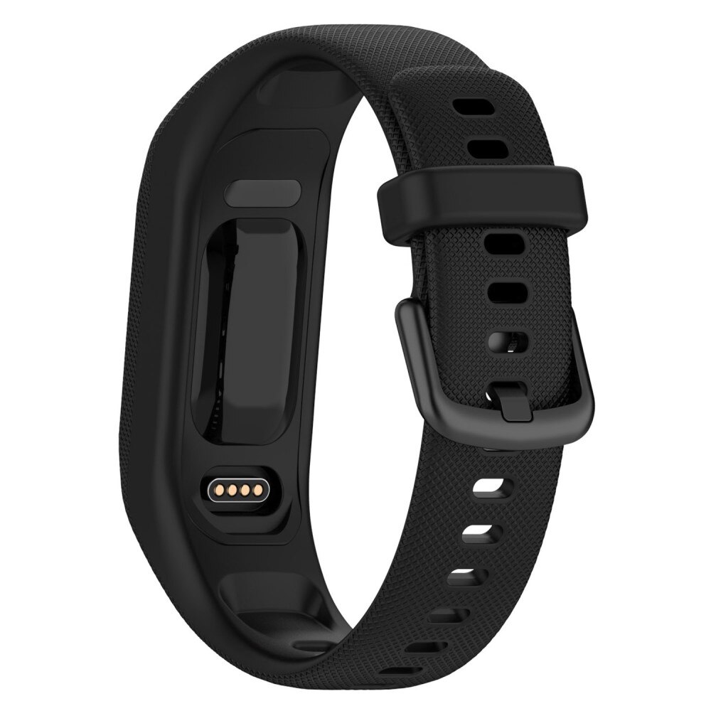 Cinturino in silicone per Garmin Vivosmart 5, Nero