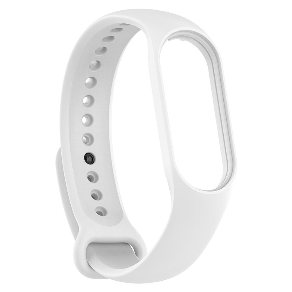 Cinturino in silicone per Xiaomi Mi Band 7, bianco