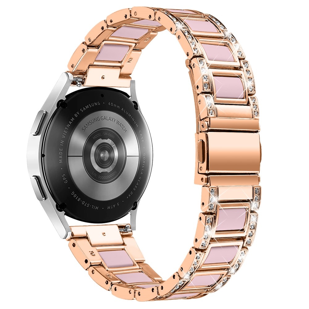 Cinturino di diamanti Amazfit GTS 4 Mini Rosegold Rose