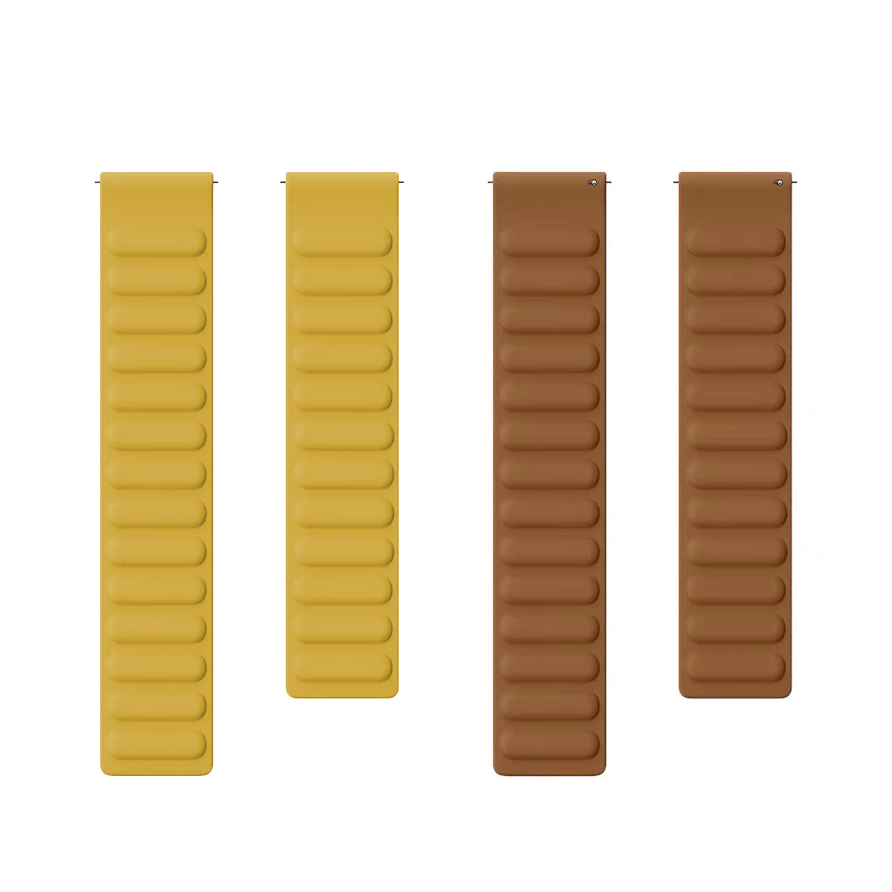 Cinturino magnetico in silicone Hama Fit Watch 5910 giallo