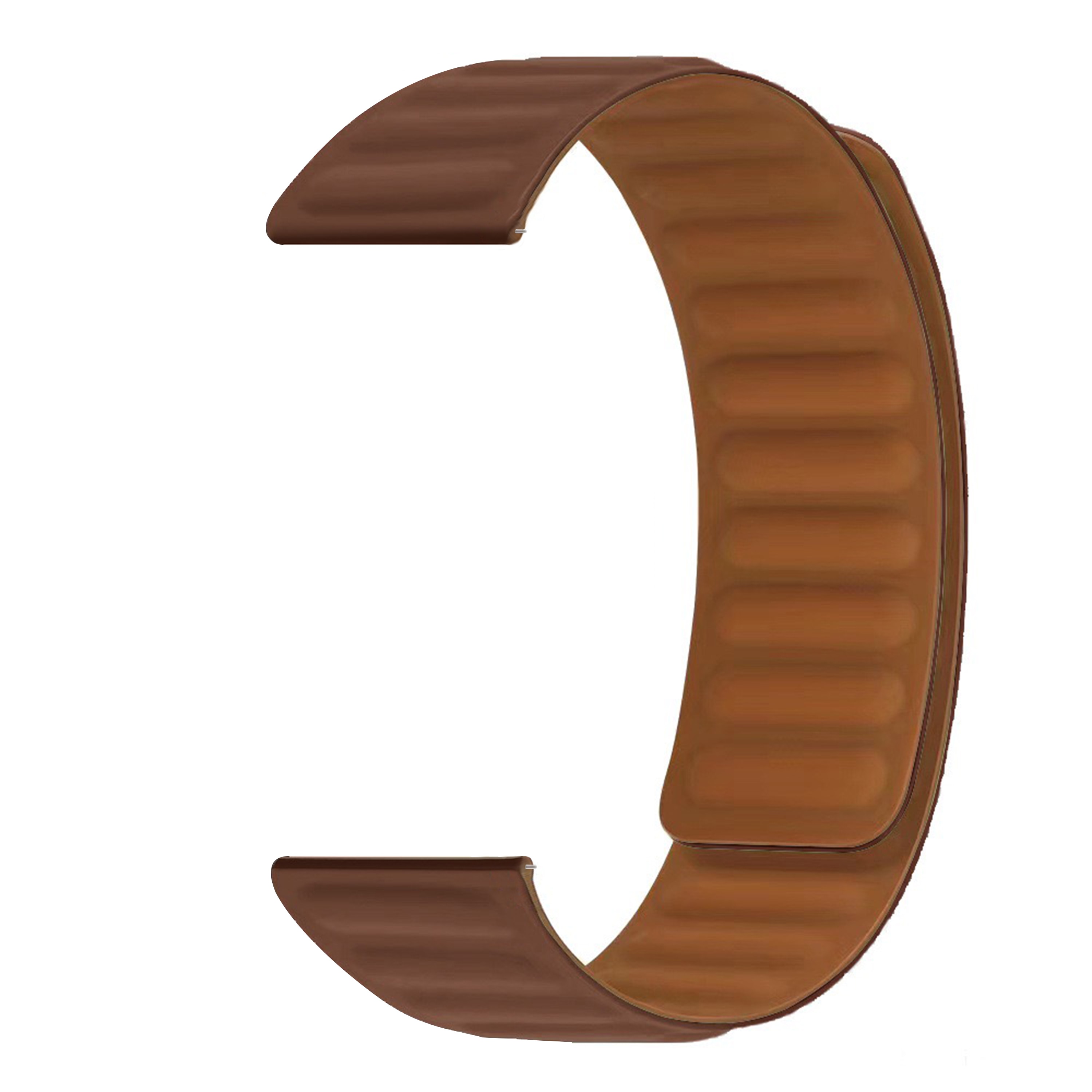 Cinturino magnetico in silicone Xiaomi Watch S3 marrone