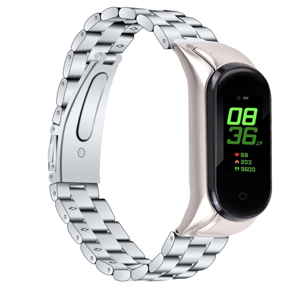 Cinturino in metallo Xiaomi Mi Band 7 D'argento