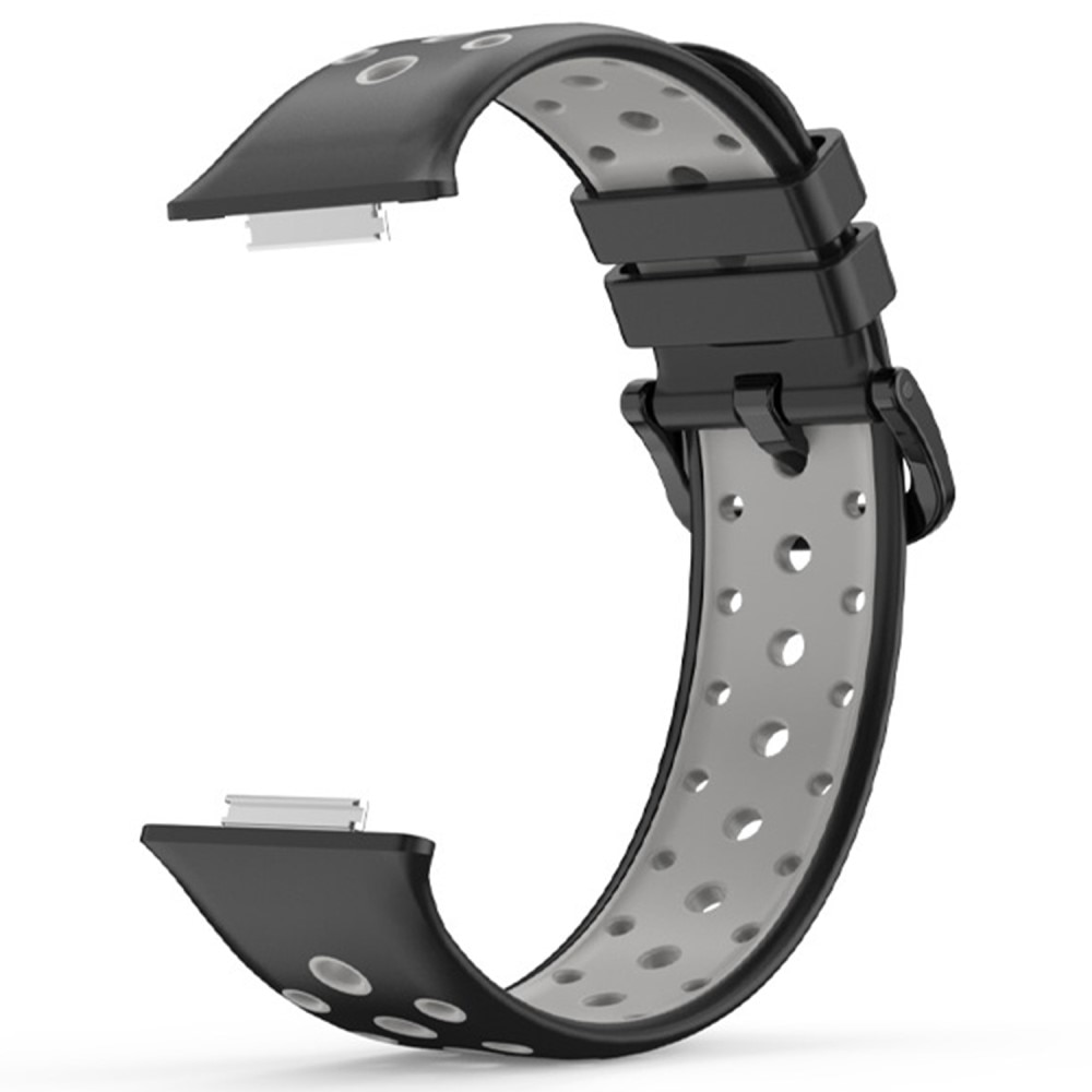 Cinturino Sport in Silicone Huawei Watch Fit 2 Nero