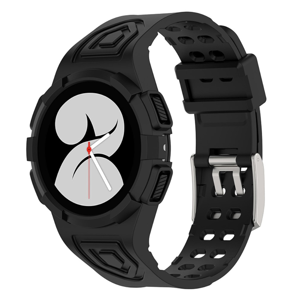 Cinturino con cover Avventura Samsung Galaxy Watch 4 44mm Nero